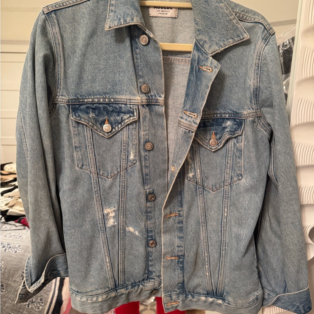 Agolde Light Blue Denim Jacket